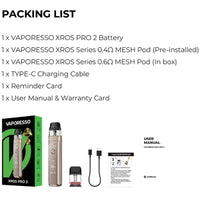 
              VAPORESSO | Xros Pro 2 Kit
            