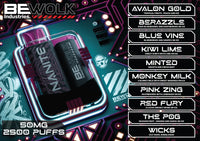 
              BEWOLK | Nanite 2500 Puffs Disposable
            