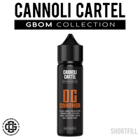 
              OGV | Cannoli Cartel 60ml Shortfill
            