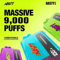 
              NASTY | D9Ki 9000 Puffs 50mg Disposable
            