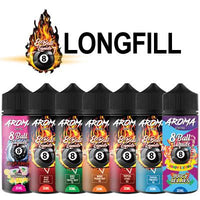 
              VAPE REPUBLIC AROMA | 8 Ball Longfill 120ml
            