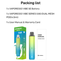 
              VAPORESSO | Vibe SE Kit
            