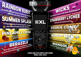 BEWOLK | XL 20mg 15ml Flavour Pod