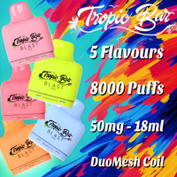 
              TROPIC BAR | Blast 8k Puff Flavour Pod
            