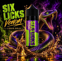
              SIX LICKS | Pure Venom 120ml Longfill
            