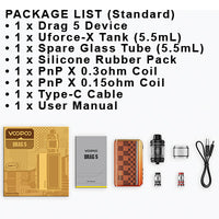 
              VOOPOO | Drag 5 177w Kit
            