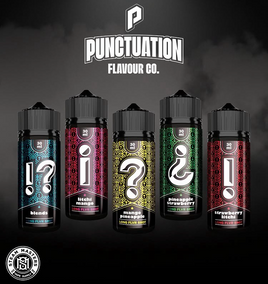 STEAM MASTERS | Punctuation 120ml Longfill