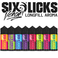 
              SIX LICKS | Pure Venom 120ml Longfill
            