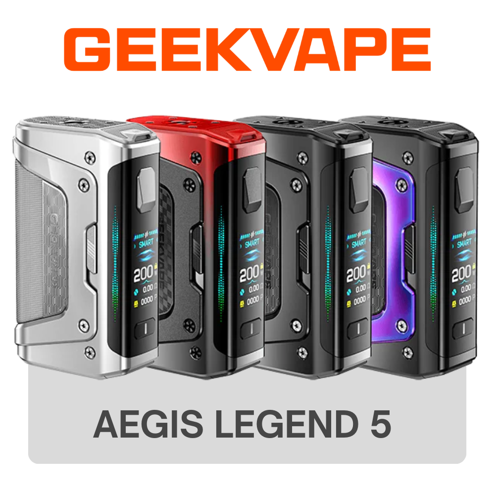 GEEK VAPE | Aegis Legend 5 200w Mod| MacCloud's Vapour