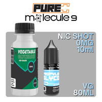 
              PURE+ | NIC SHOT 10ml + 80ml VG
            