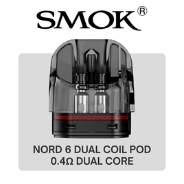 SMOK | Nord 6 Dual Mesh Pod